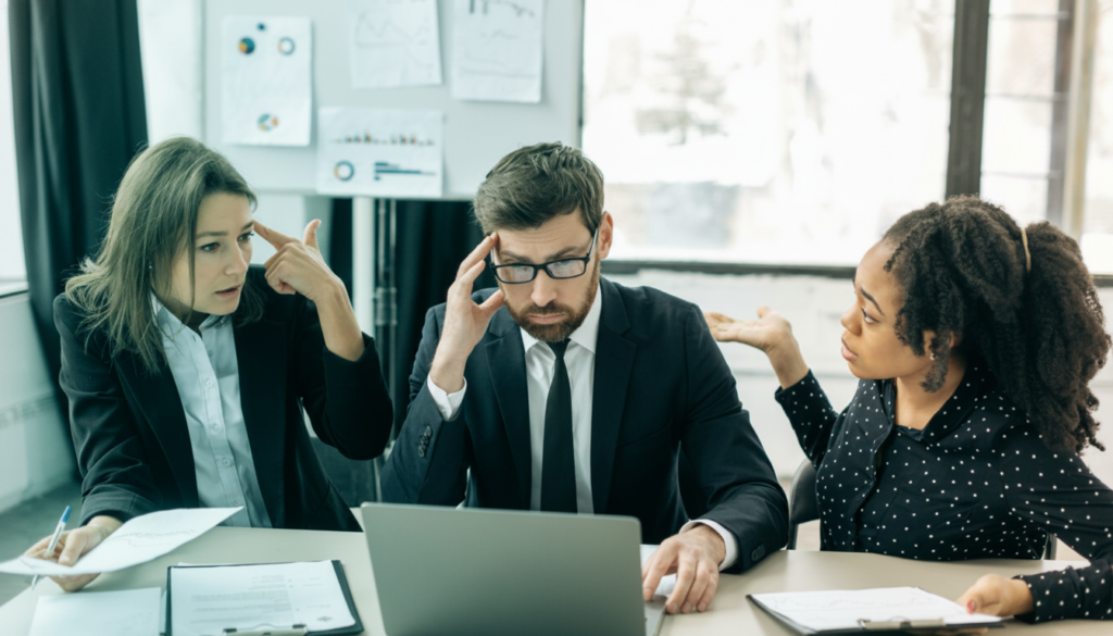 Law firm team struggling with new technology rollout and change management process in office